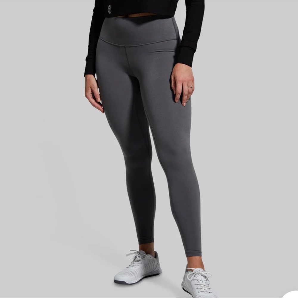 NWT Born Primitive Inspire Leggings XS Gunmetal Gray
